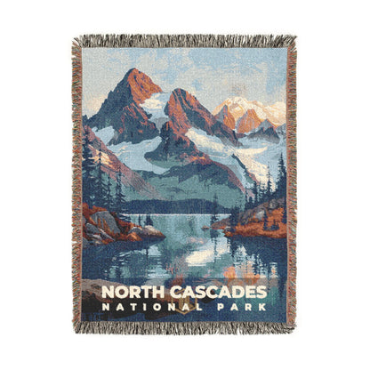 North Cascades National Park Woven Blanket | S11