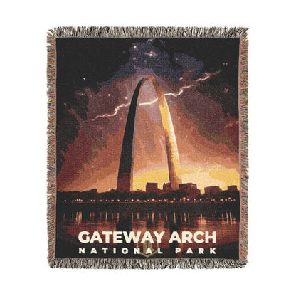 Gateway Arch National Park Woven Blanket | S10