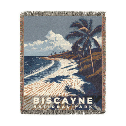 Biscayne National Park Woven Blanket | S19
