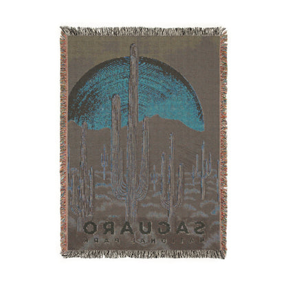 Saguaro National Park Woven Blanket | S19
