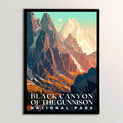 Black Canyon National Park Poster | S01