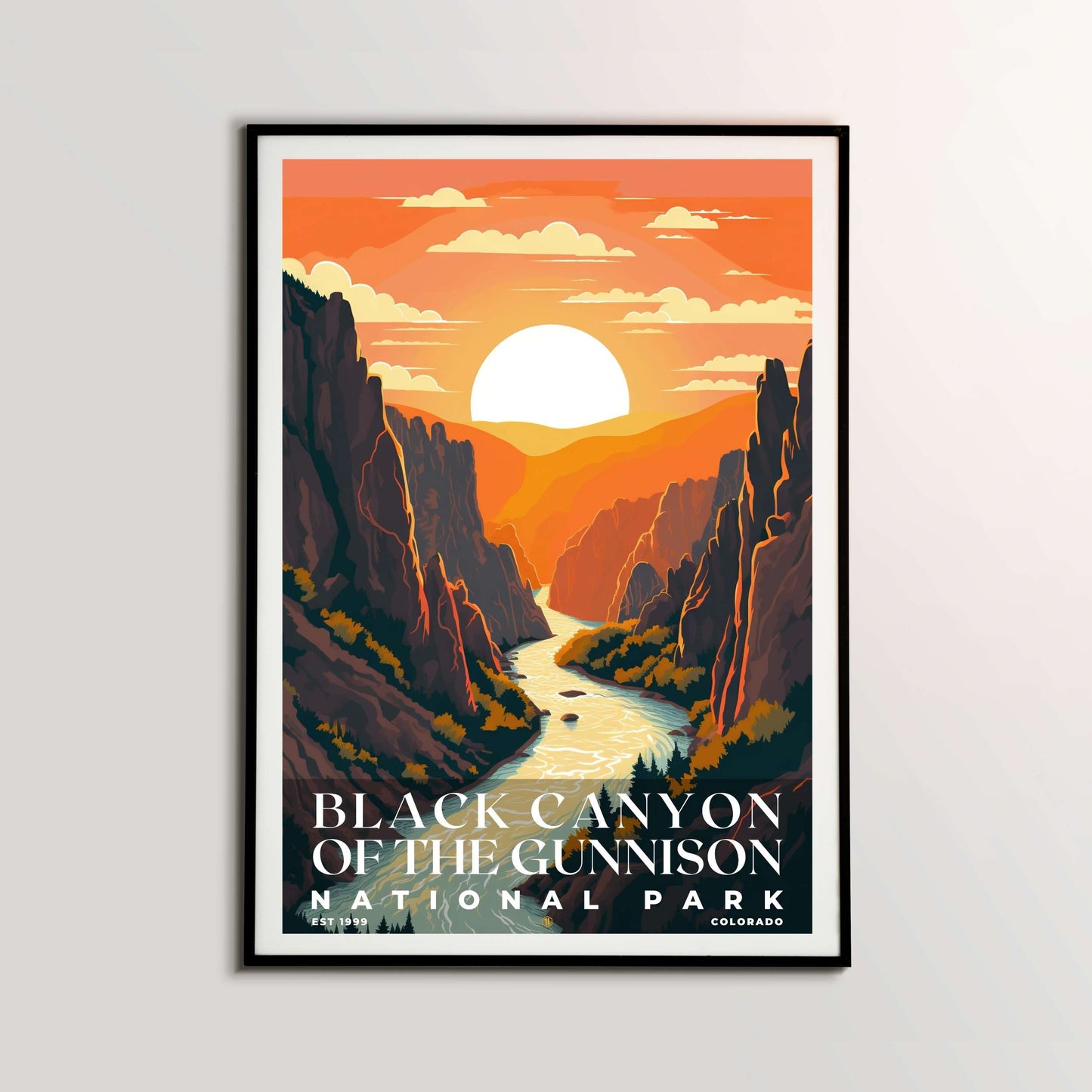 Black Canyon National Park Poster | S05