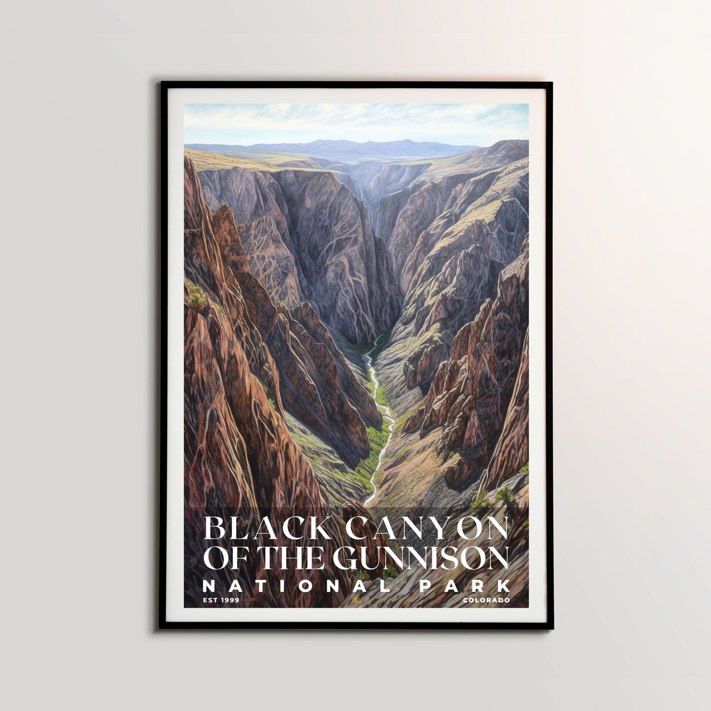 Black Canyon National Park Poster | S02