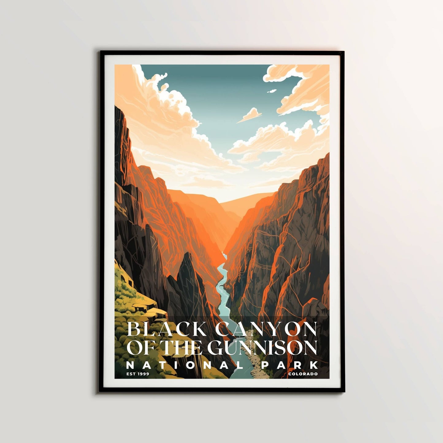 Black Canyon National Park Poster | S03