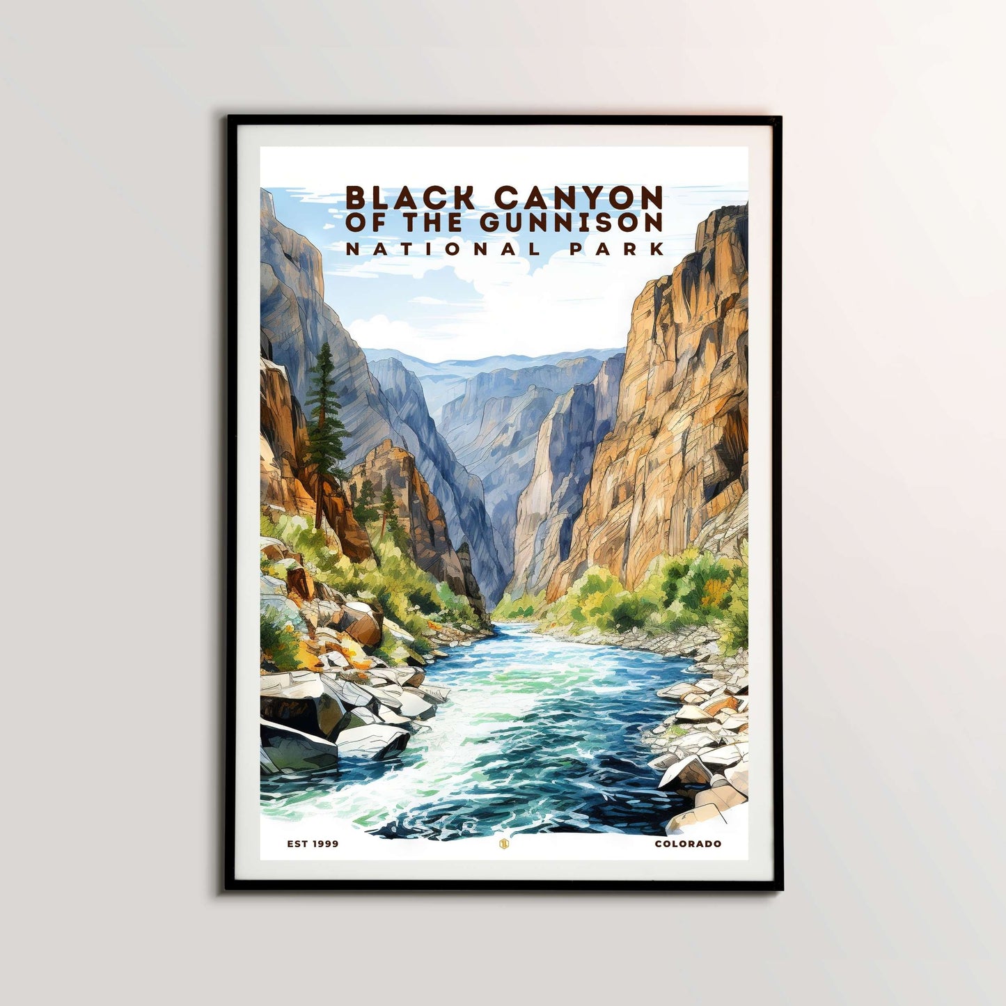 Black Canyon National Park Poster | S08