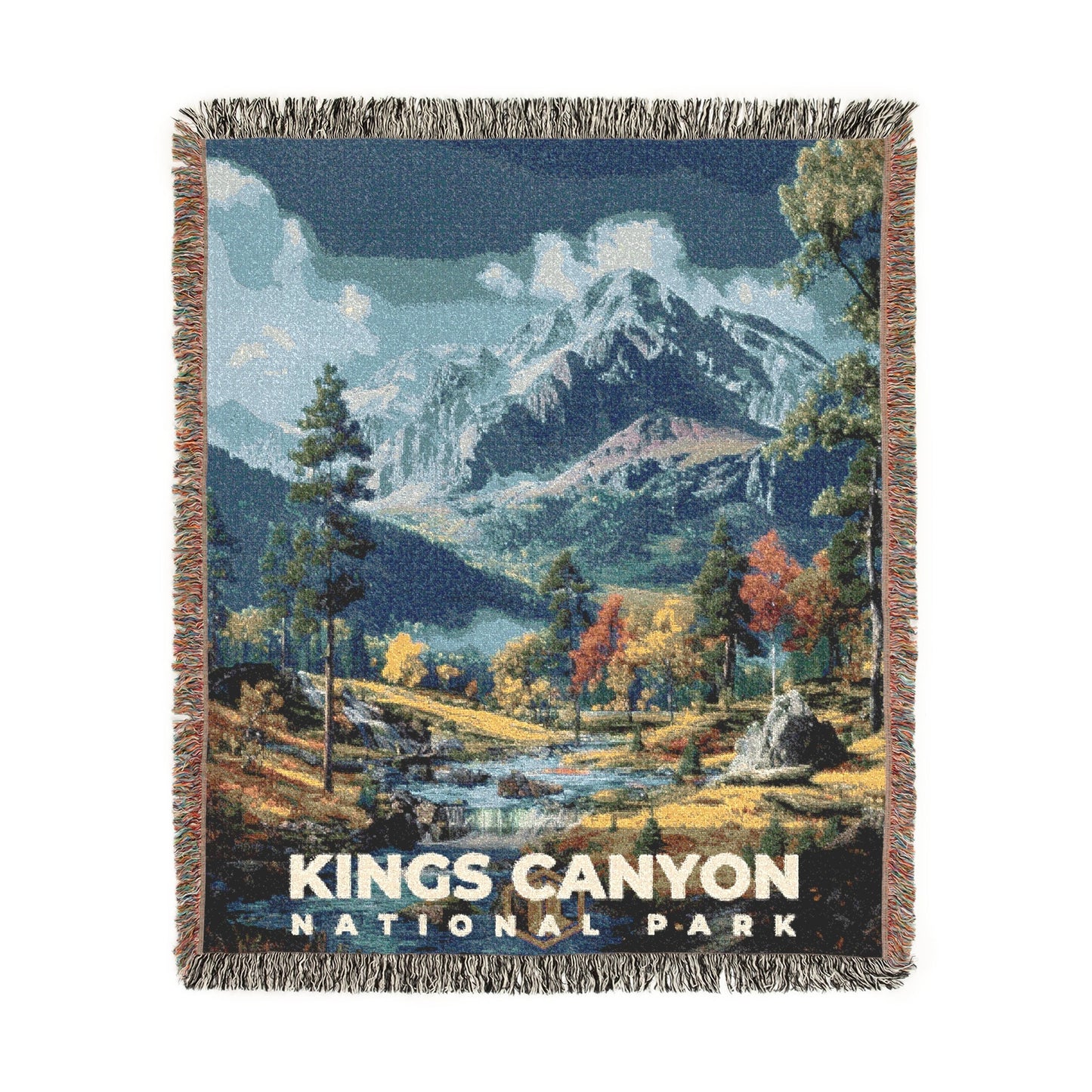 Kings Canyon National Park Woven Blanket | S16