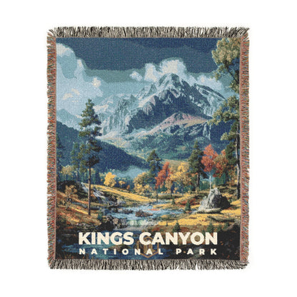 Kings Canyon National Park Woven Blanket | S16
