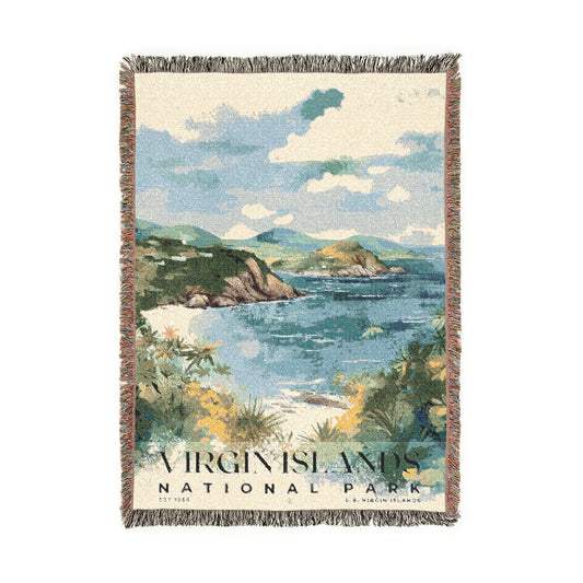 Virgin Islands National Park Woven Blanket | S04