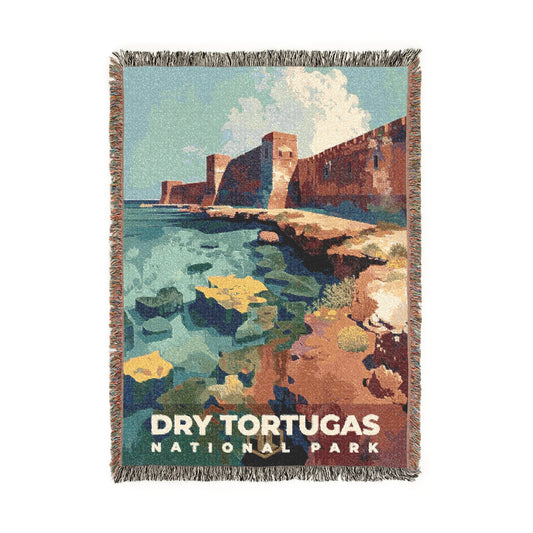 Dry Tortugas National Park Woven Blanket | S20