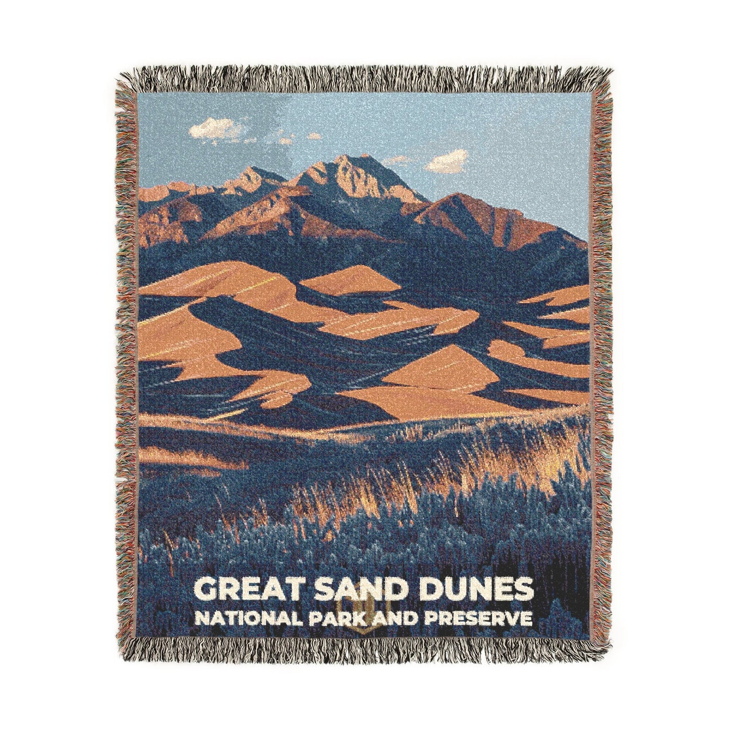 Great Sand Dunes National Park Woven Blanket | S19