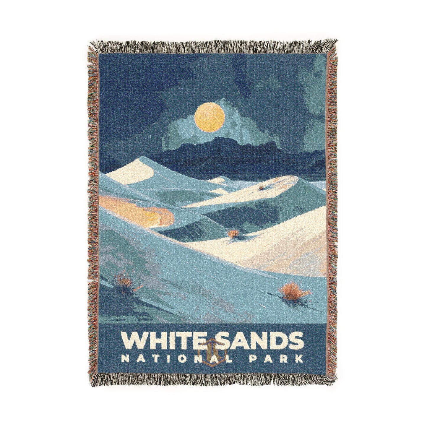 White Sands National Park Woven Blanket | S11