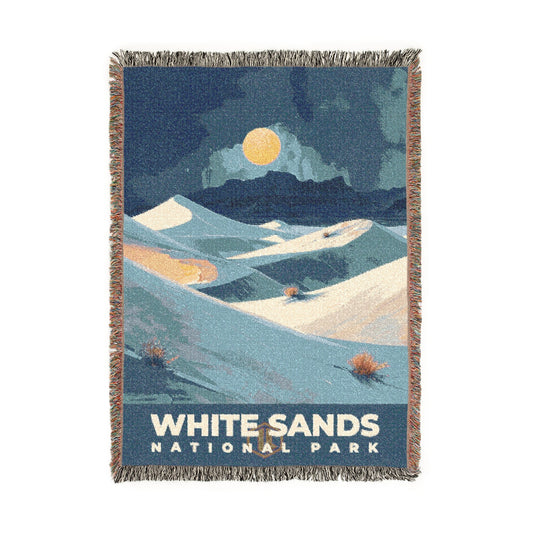 White Sands National Park Woven Blanket | S11