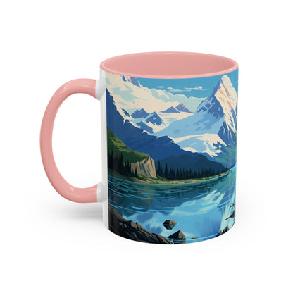 Glacier Bay National Park Mug | Accent Coffee Mug (11, 15oz)