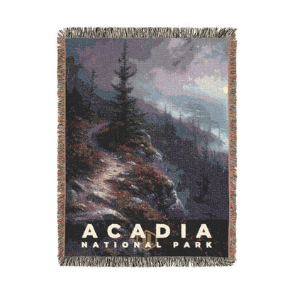 Acadia National Park Woven Blanket | S12