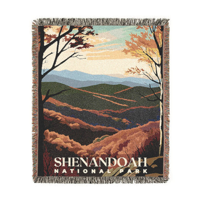 Shenandoah National Park Woven Blanket | S01