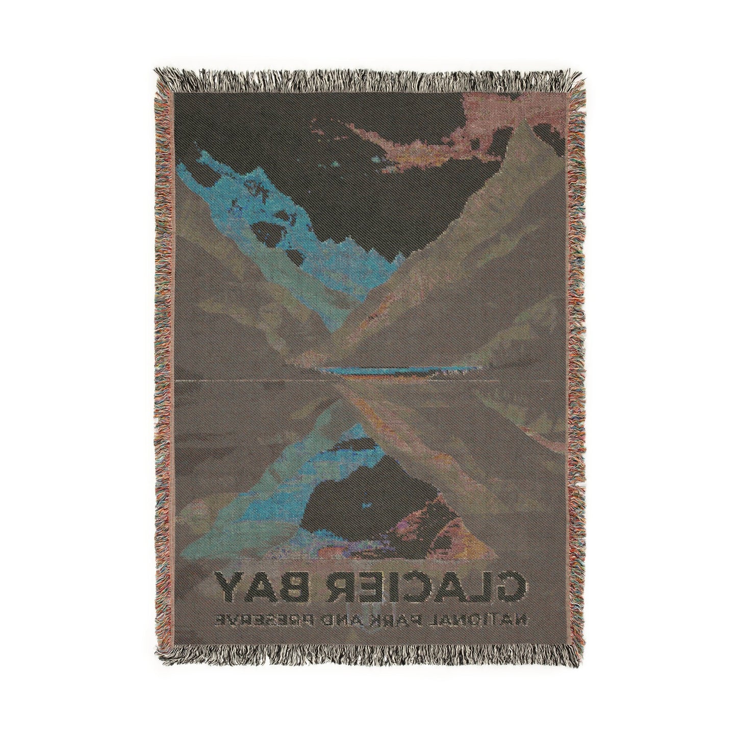 Glacier Bay National Park Woven Blanket | S20