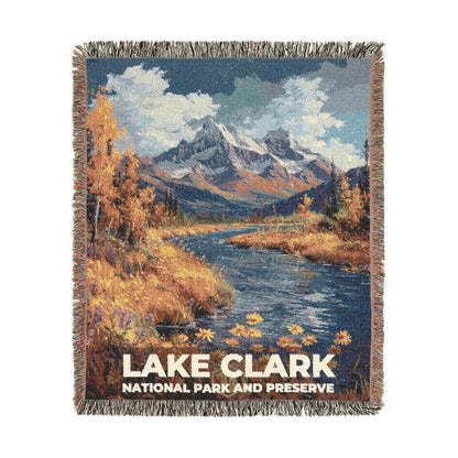 Lake Clark National Park Woven Blanket | S14