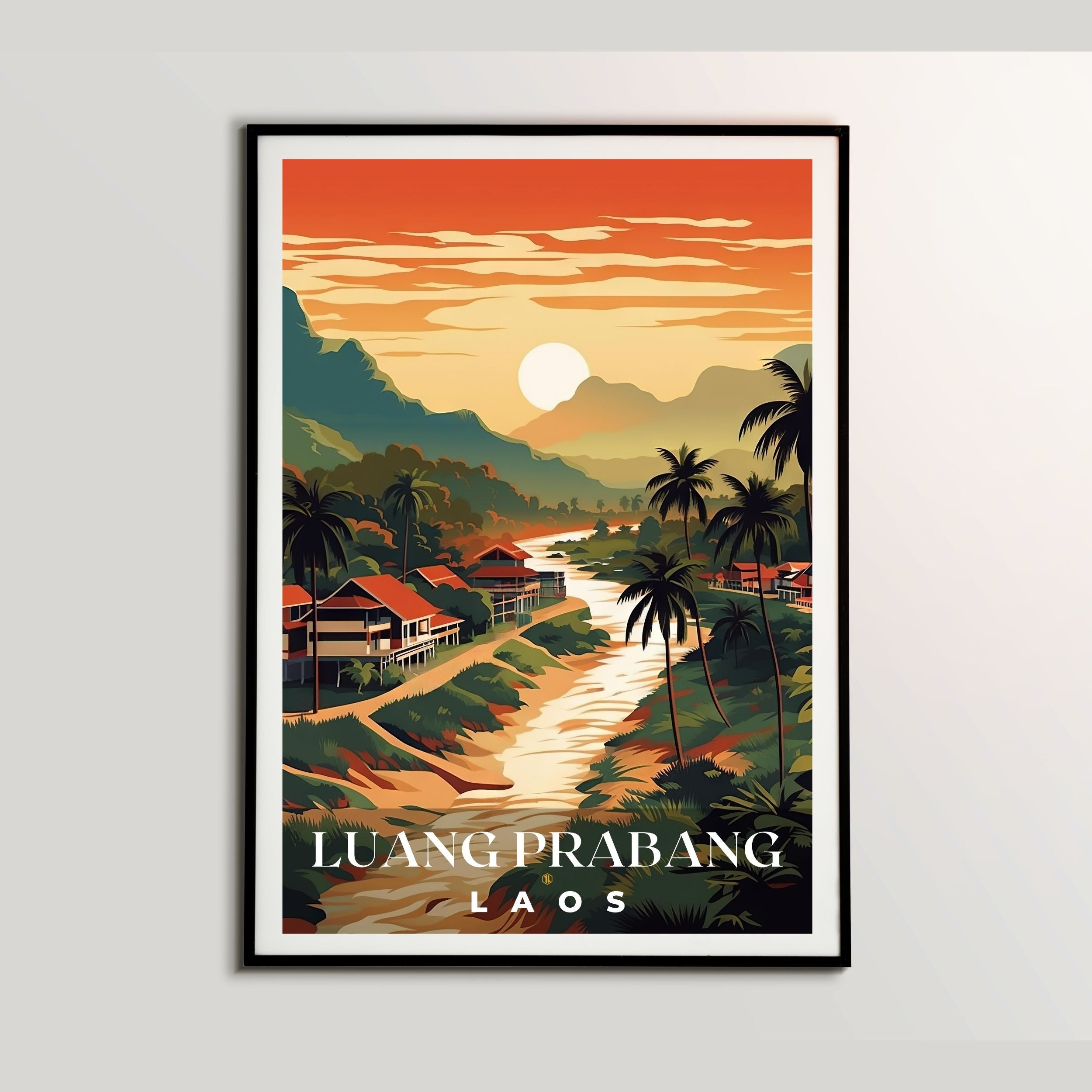 Luang Prabang Poster – ELNEIT