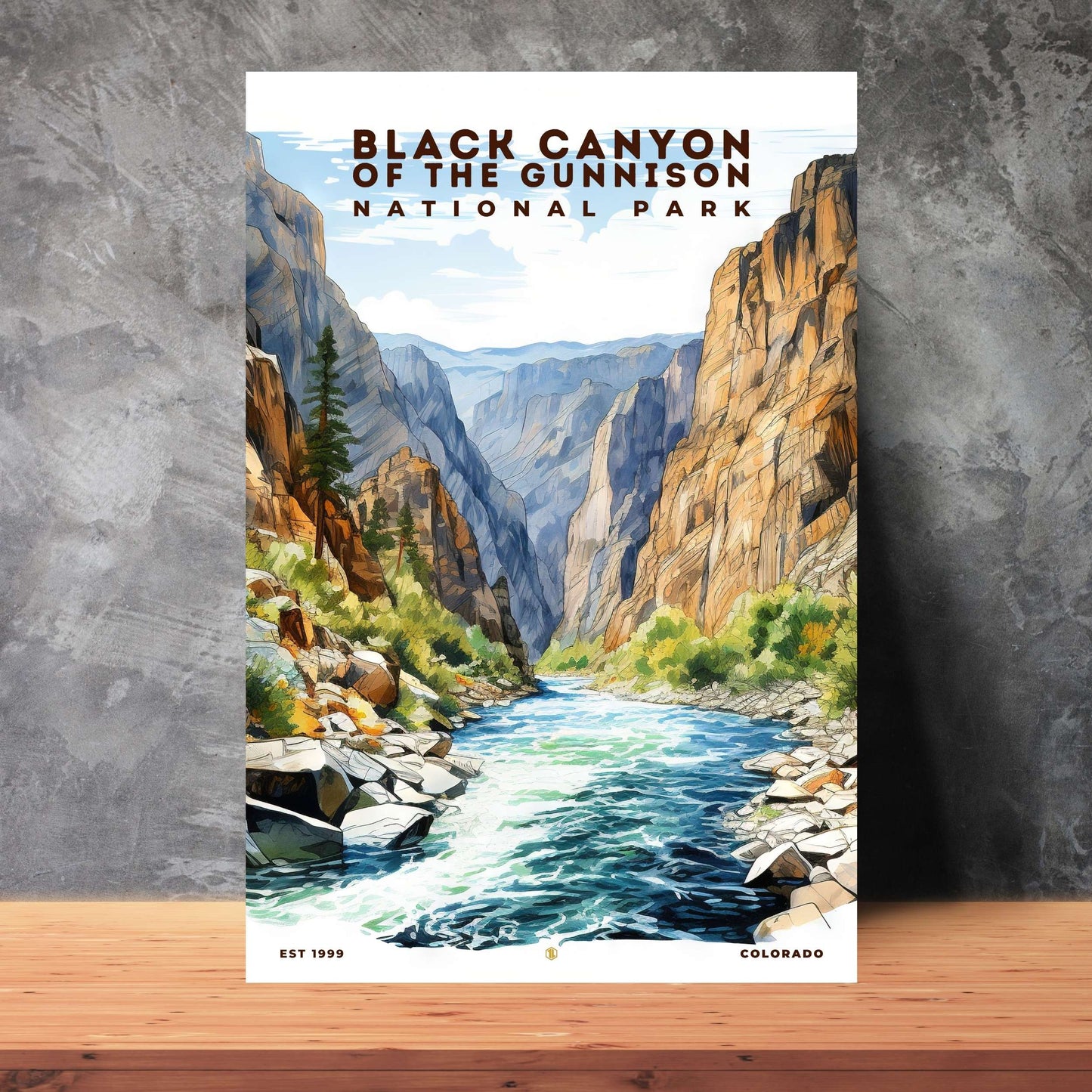 Black Canyon National Park Poster | S08