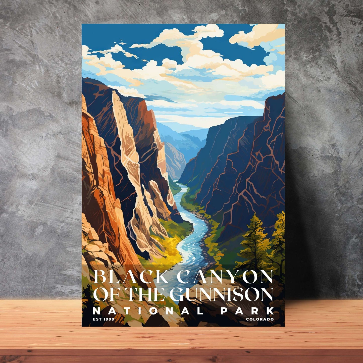 Black Canyon National Park Poster | S06