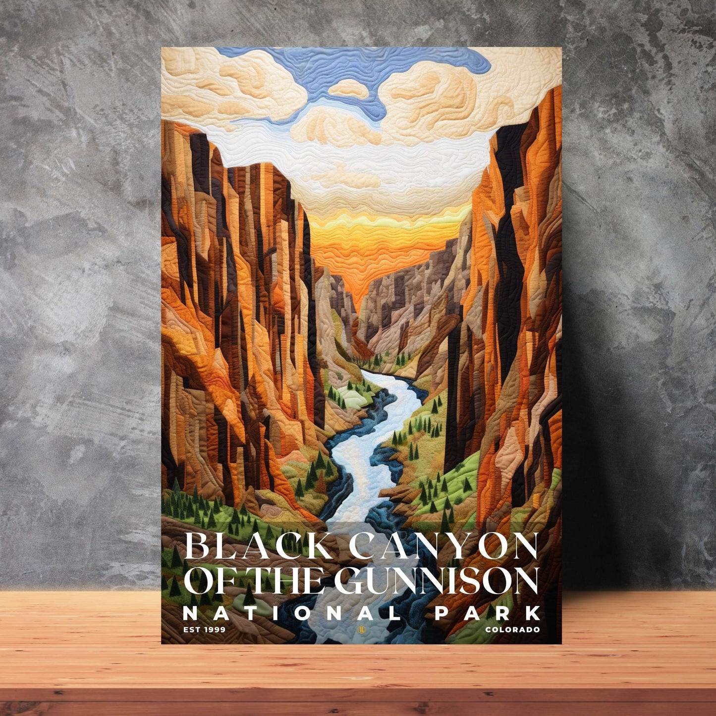 Black Canyon National Park Poster | S09