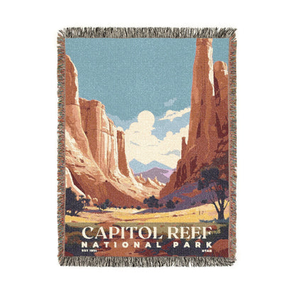 Capitol Reef National Park Woven Blanket | S03