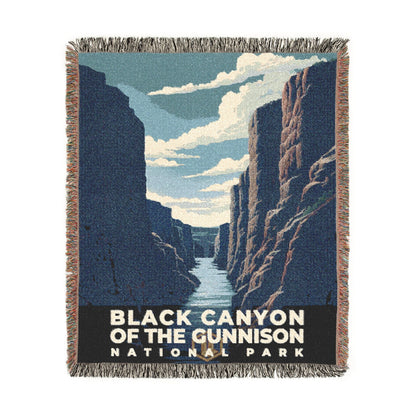 Black Canyon of the Gunnison National Park Woven Blanket | S20
