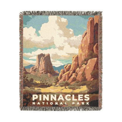 Pinnacles National Park Woven Blanket | S06