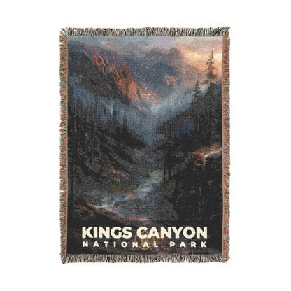 Kings Canyon National Park Woven Blanket | S12
