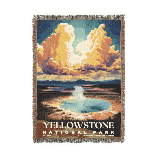 Yellowstone National Park Woven Blanket | S05