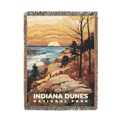 Indiana Dunes National Park Woven Blanket | S09