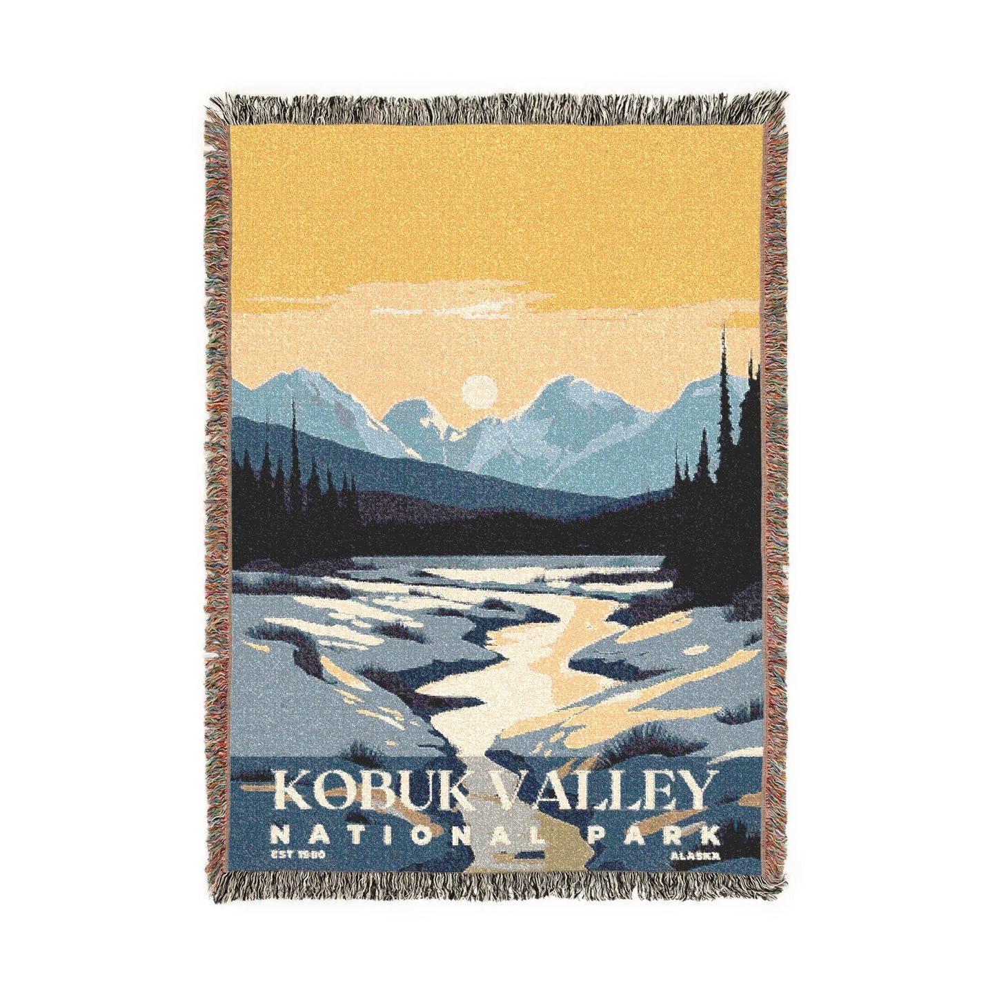 Kobuk Valley National Park Woven Blanket | S03