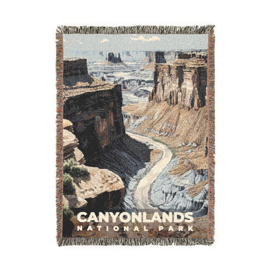 Canyonlands National Park Woven Blanket | S17