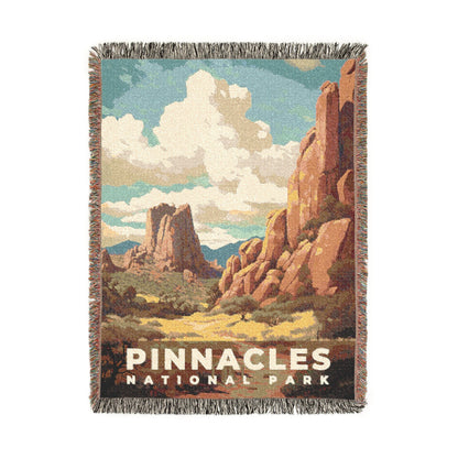 Pinnacles National Park Woven Blanket | S06