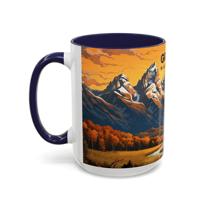 Grand Teton National Park Mug | Accent Coffee Mug (11, 15oz)