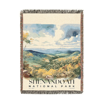 Shenandoah National Park Woven Blanket | S04