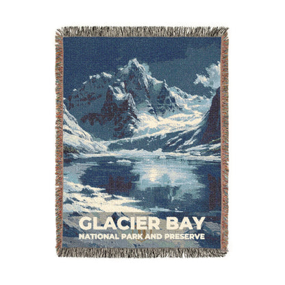 Glacier Bay National Park Woven Blanket | S18