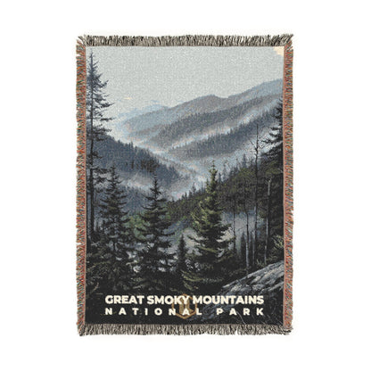 Great Smoky Mountains National Park Woven Blanket | S17