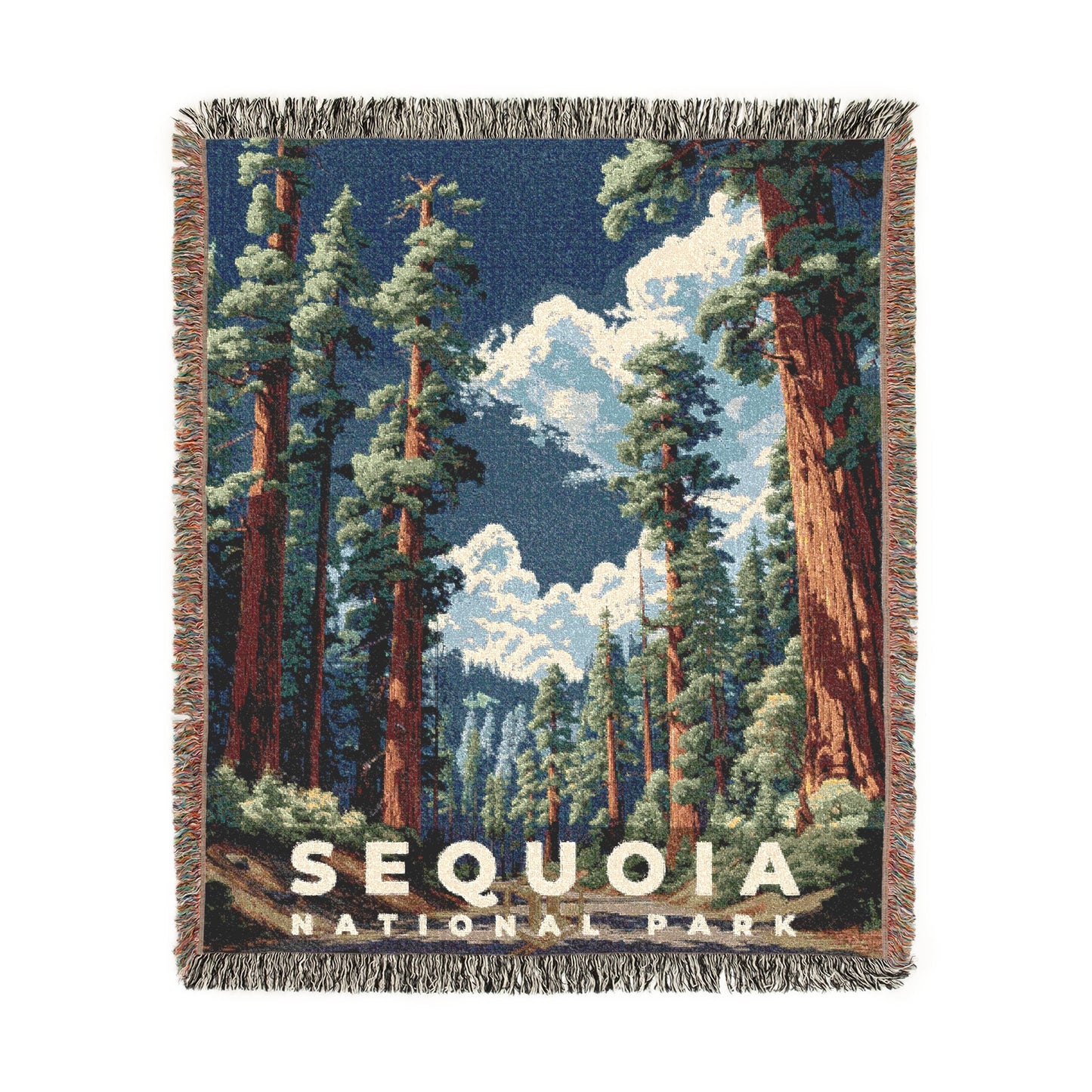 Sequoia National Park Woven Blanket | S13