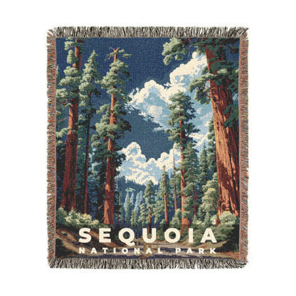 Sequoia National Park Woven Blanket | S13
