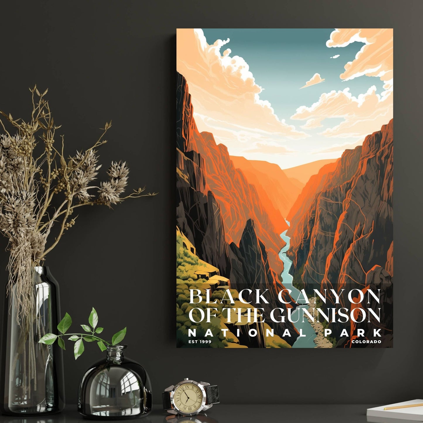 Black Canyon National Park Poster | S03