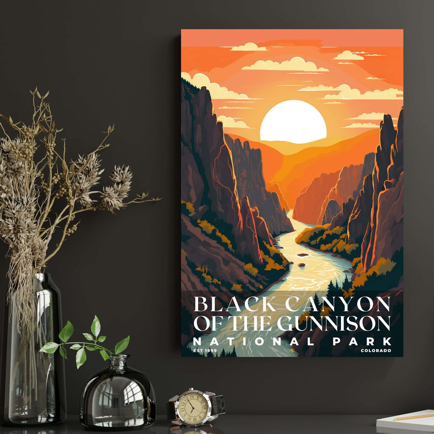 Black Canyon National Park Poster | S05