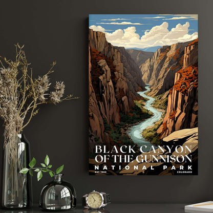 Black Canyon National Park Poster | S07