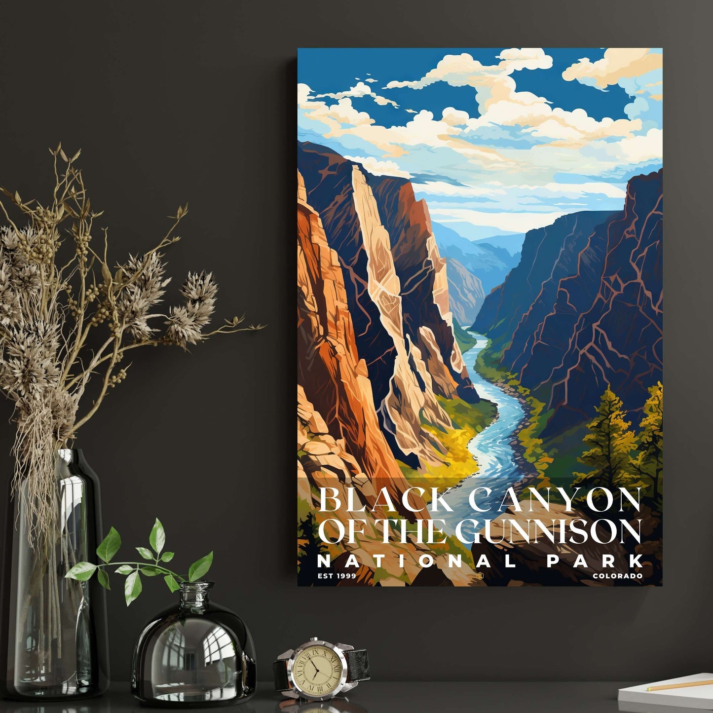 Black Canyon National Park Poster | S06