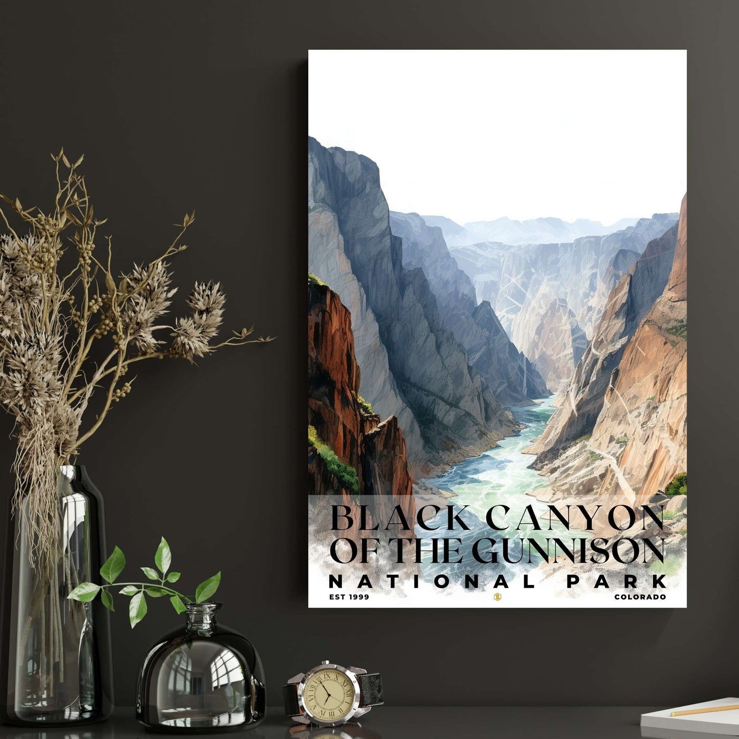 Black Canyon National Park Poster | S04