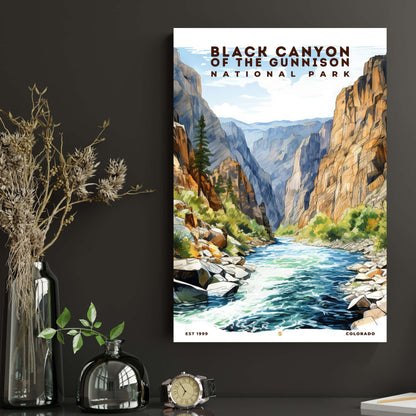 Black Canyon National Park Poster | S08