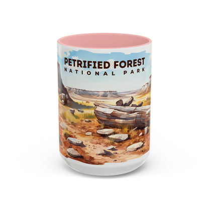 Petrified Forest National Park Mug | Accent Coffee Mug (11, 15oz)