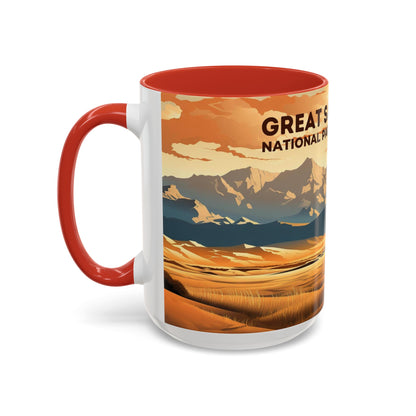 Great Sand Dunes National Park Mug | Accent Coffee Mug (11, 15oz)