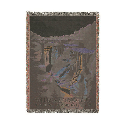 Cuyahoga Valley National Park Woven Blanket | S01