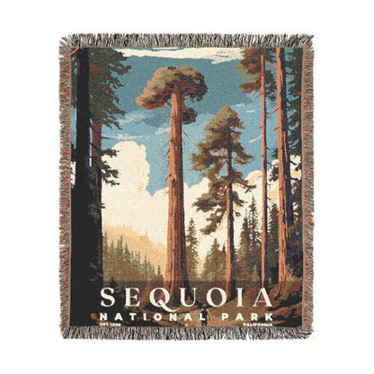 Sequoia National Park Woven Blanket | S05